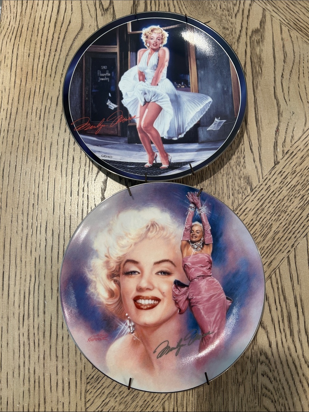 Marilyn Monroe Collectible Decorative Plates from Bradford Exchange